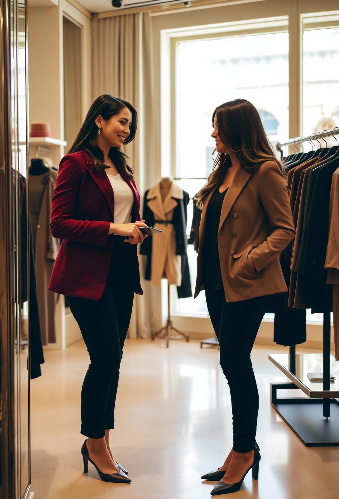 Store manager autorevole in boutique